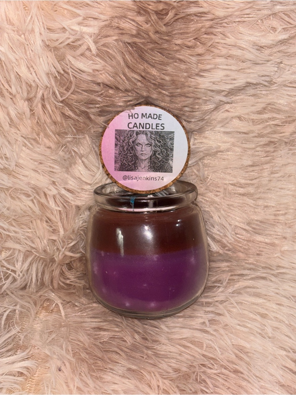 Ho Made Raspberry Truffle candle